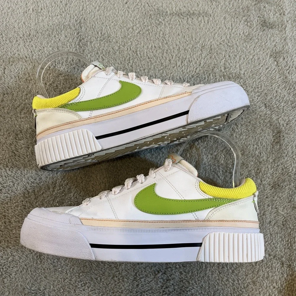 Nike Women's Court‎ Legacy Lift Low Top Happy Place Casual Sneaker Shoes Size 10